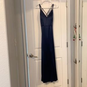 windsor long prom/ formal dress, worn 1 time. hemmed to fit someone around 5’4.